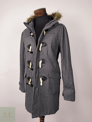 Abrigo Montgomery Plomo hombre Talla ML AVAILE - AP221