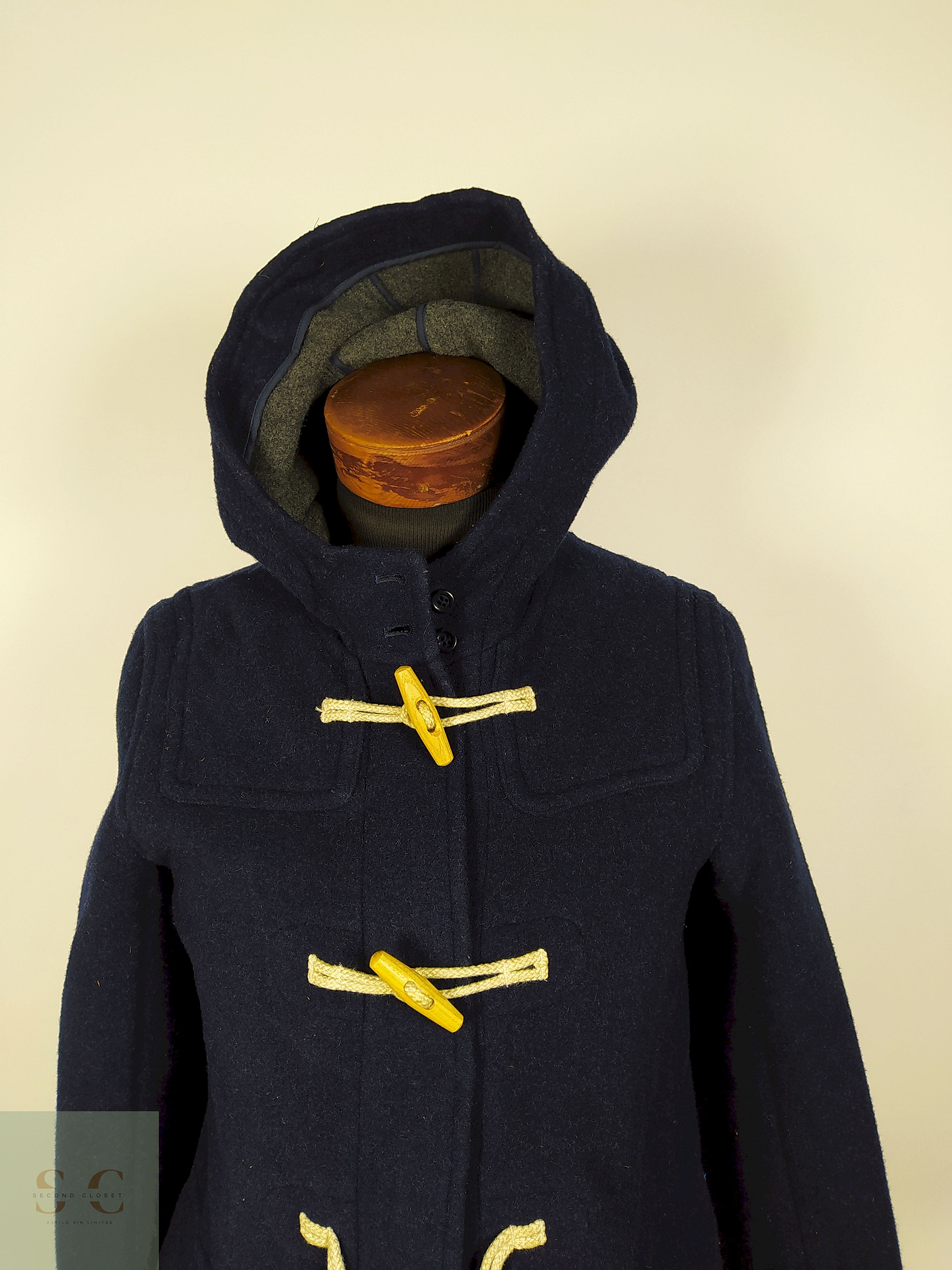 Abrigo Montgomery lana hombre premium AZUL Talla S LOVELIVELIFE - AP102 3