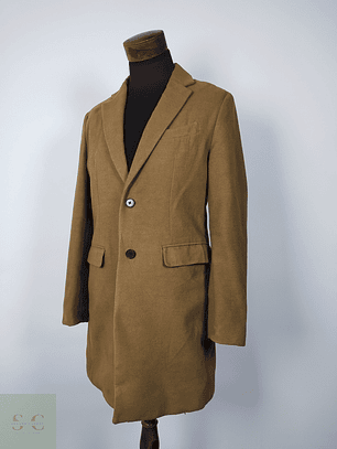 Abrigo lana hombre Camel Talla SM Union Station - AP217