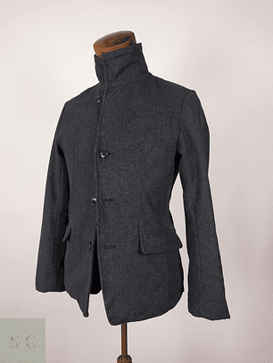 Abrigo lana chaqueta hombre PLOMO Talla XS BENO 