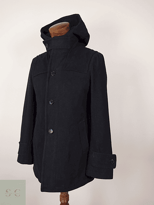 Abrigo lana hombre color NEGRO Talla S UNITED ARROW - AP135