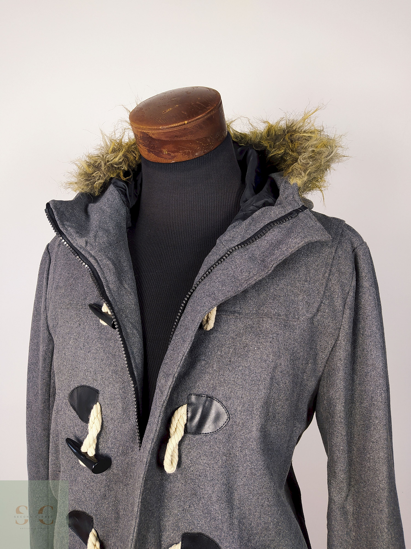 Abrigo Montgomery Plomo hombre Talla ML AVAILE - AP221 2