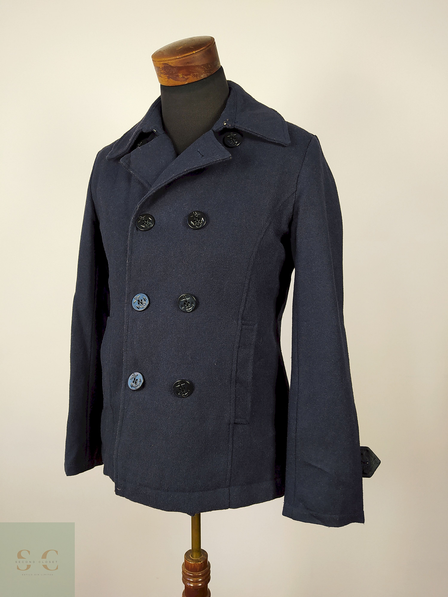 Abrigo Marinero hombre AZUL Talla S RAGEBLUE - AP130 1