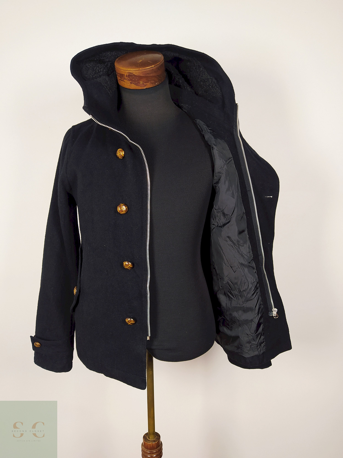 Abrigo premium hombre NEGRO Talla XS RAGEBLUE - AP110 3