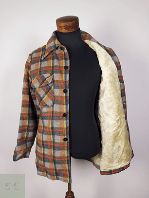 Chaqueta lana hombre escocés Talla M Pacific Trail - AP160