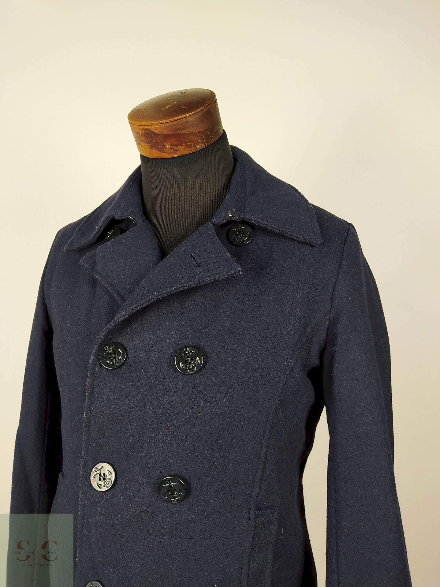 Abrigo Marinero hombre AZUL Talla S RAGEBLUE - AP130 2