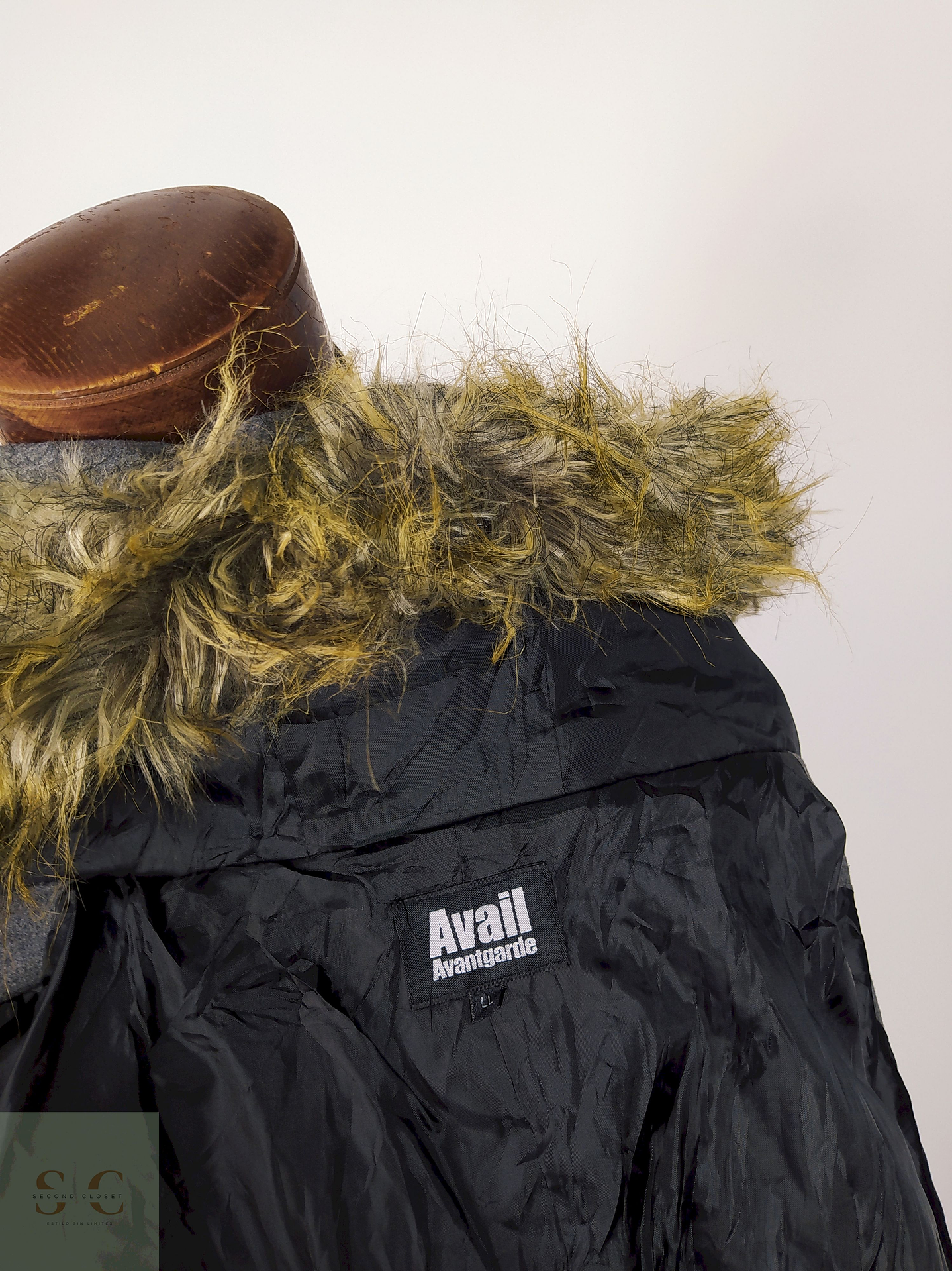 Abrigo Montgomery Plomo hombre Talla ML AVAILE - AP221 4