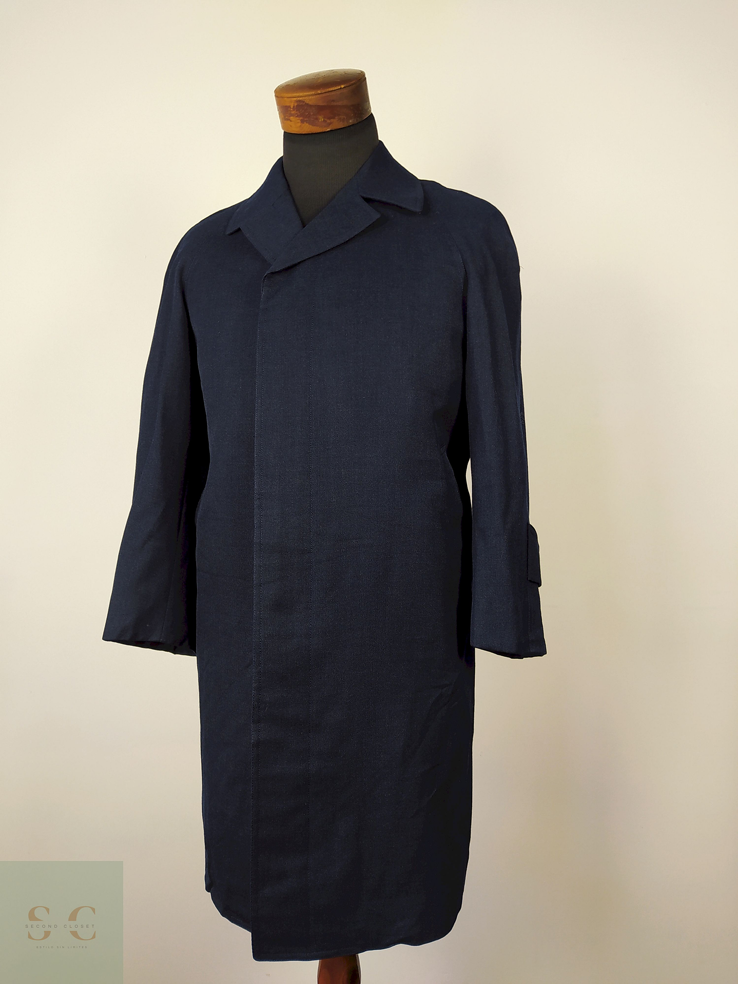 Abrigo lana hombre elegante AZUL  Talla M TAYLOR RAYANO - AP141 2