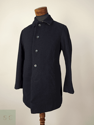 Abrigo lana elegante hombre Azul Talla M IMHERIT - AP235