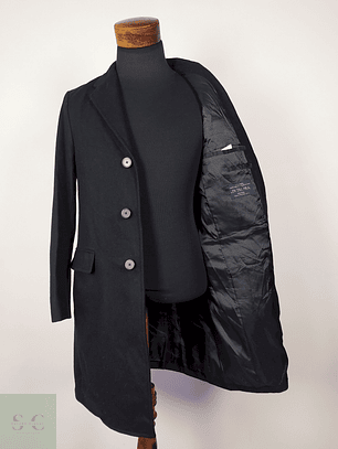 Abrigo lana hombre NEGRO Talla SM UNITED ARROW - AP128