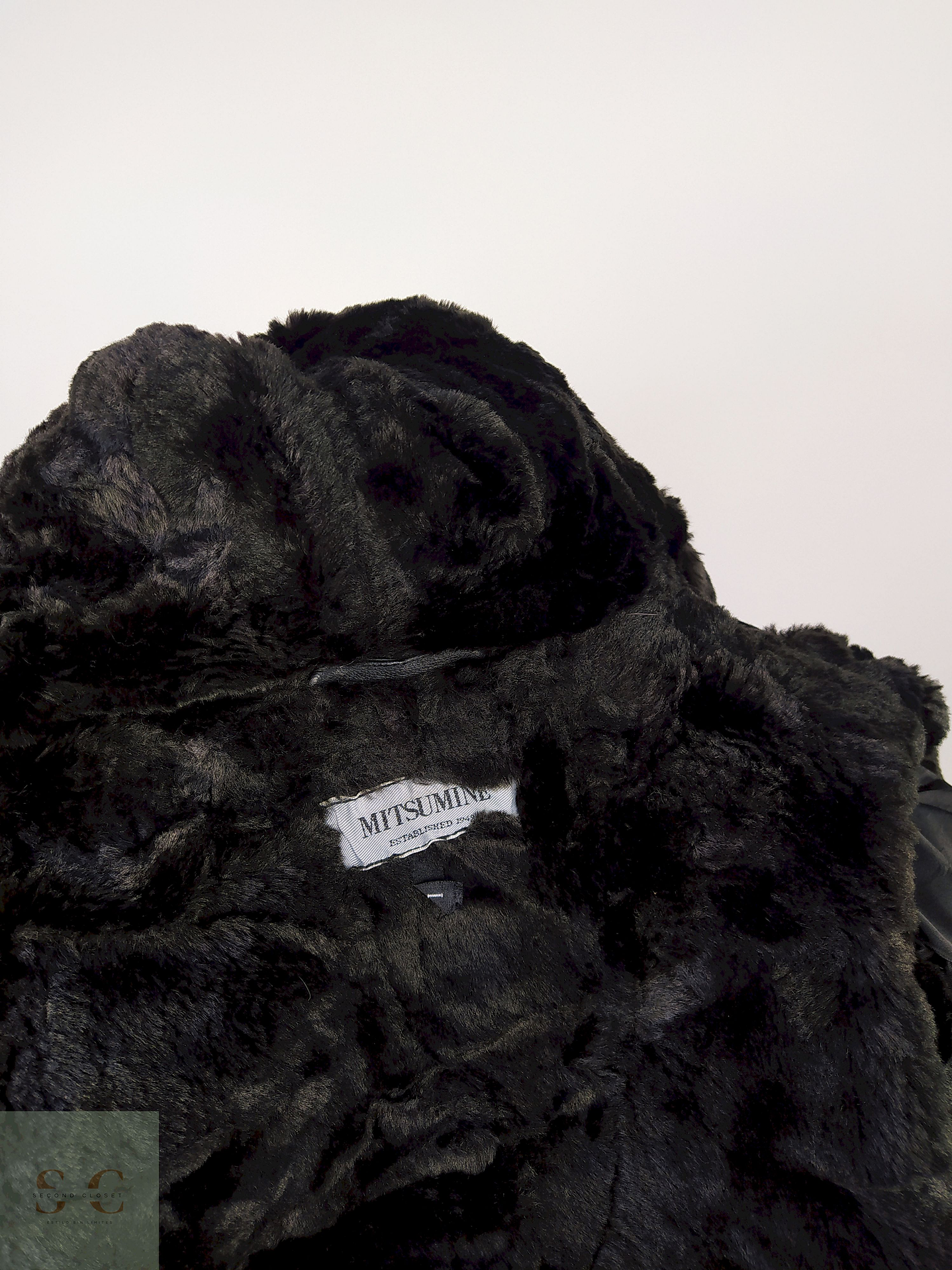 Abrigo Marinero lana premium Negro Talla SM Mitsumine - AP157 4