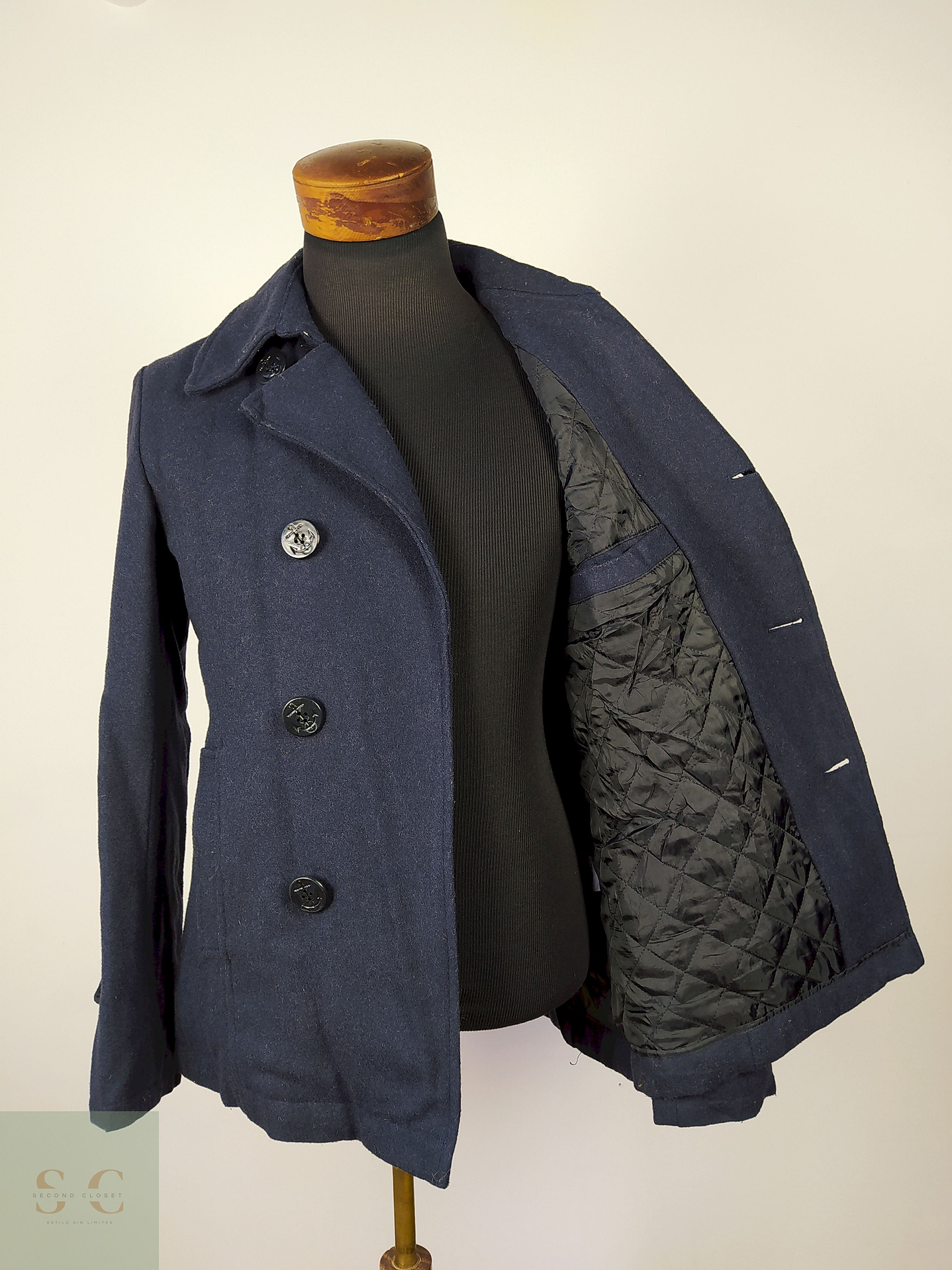 Abrigo Marinero hombre AZUL Talla S RAGEBLUE - AP130 3