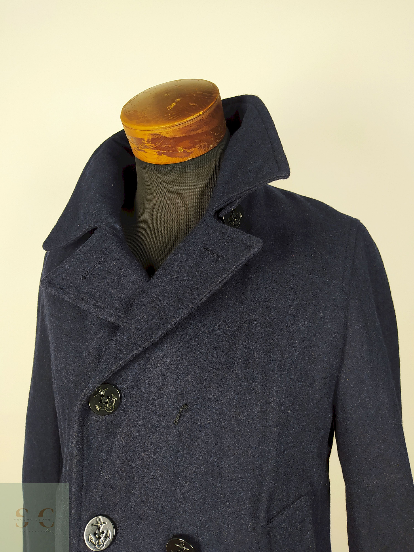 Abrigo Marinero hombre Azul Talla SM Worker Union - AP166 2