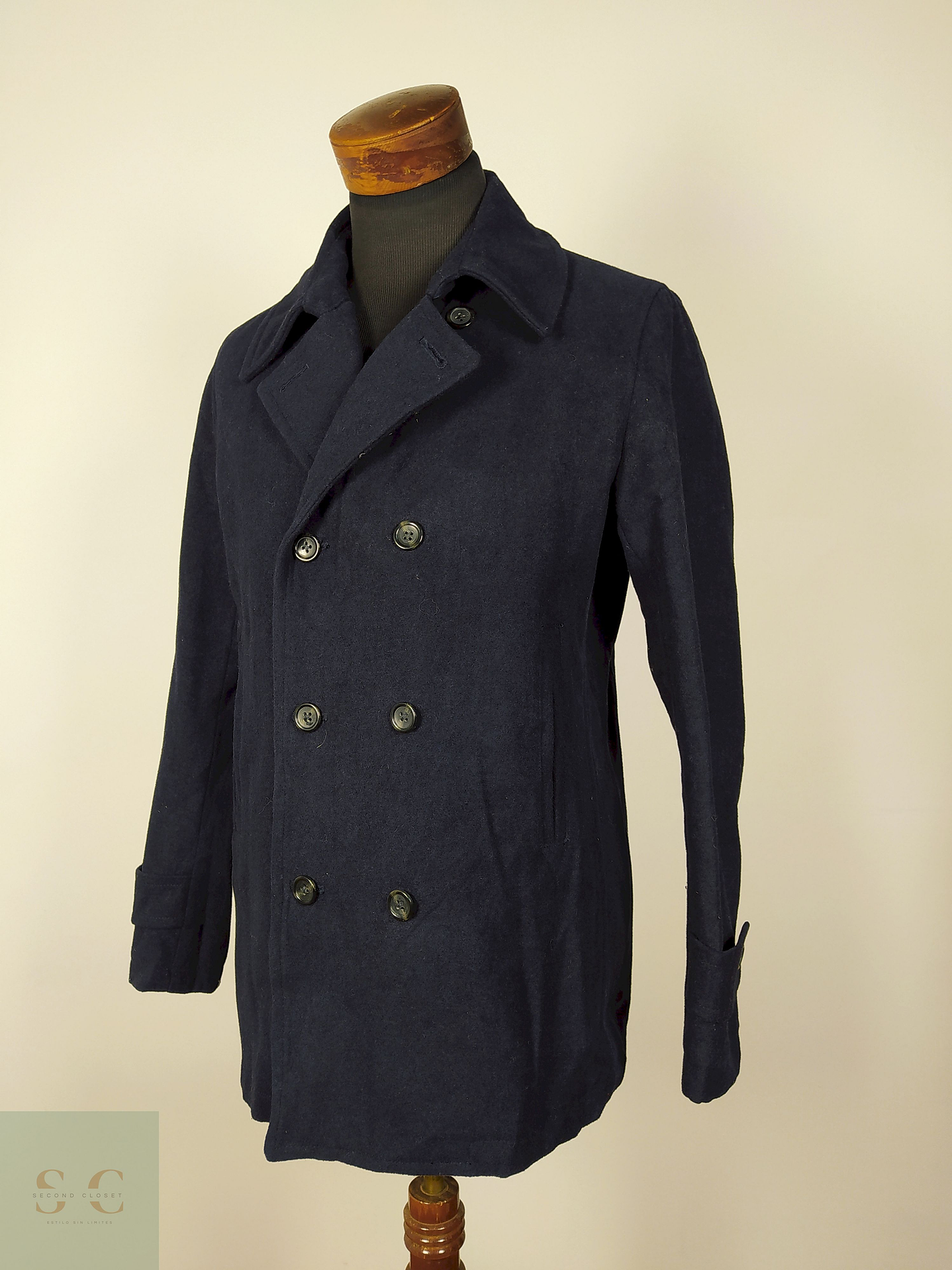 Abrigo Marinero hombre Azul Talla SM GU - AP171 1