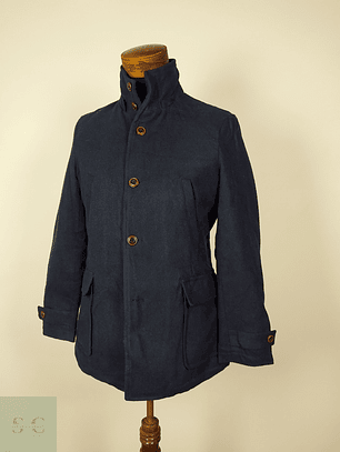 Abrigo hombre lana Azul Talla S Transcontinent - AP178