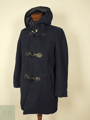 Abrigo Montgomery lana hombre Azul Talla S Seven Days Sunday - AP181