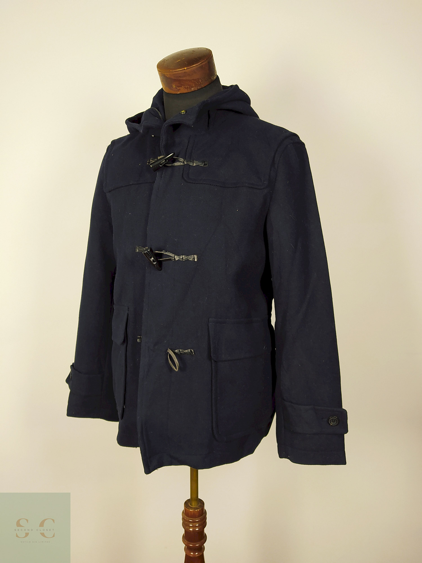 Abrigo Montgomery hombre Azul Talla M Montgomery - AP188 1