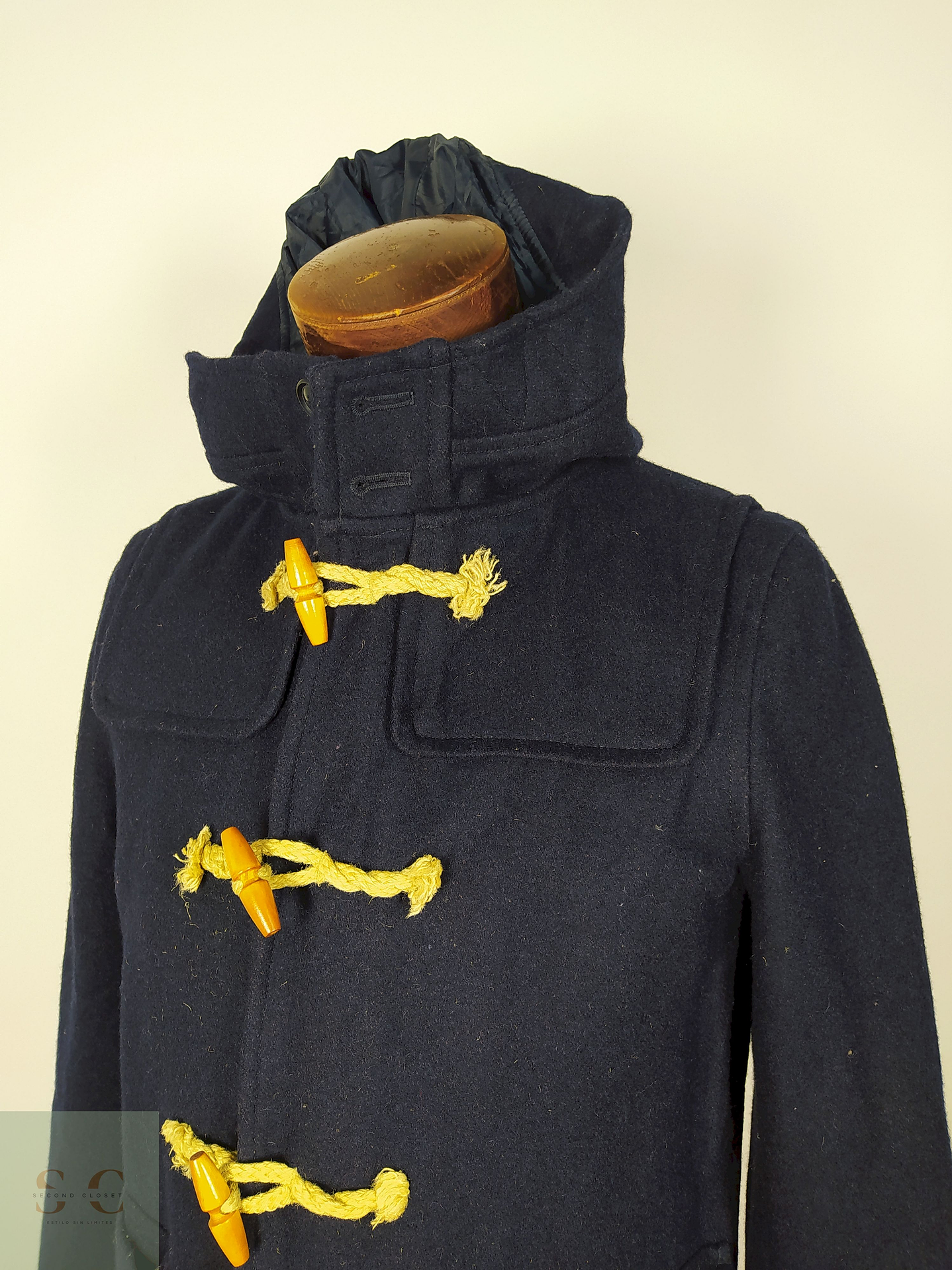 Abrigo Montgomery lana hombre Azul Talla SM Ciao Panic - AP183 3