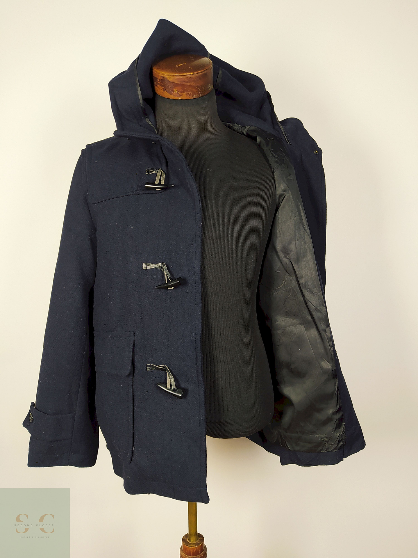 Abrigo Montgomery hombre Azul Talla M Montgomery - AP188 3