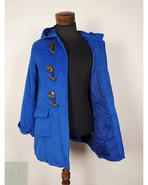 Abrigo montgomery mujer azul TALLA SM