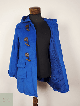 Abrigo montgomery mujer azul TALLA SM