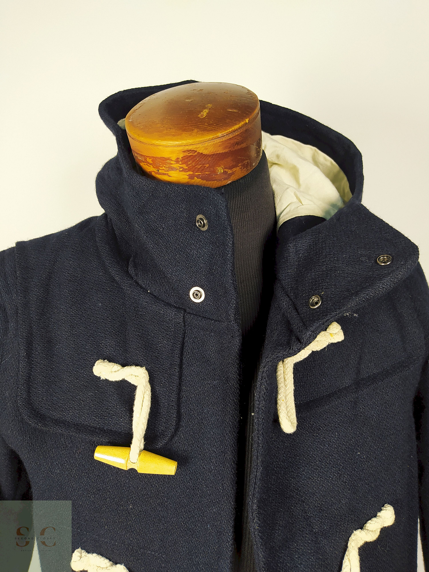 Abrigo Montgomery lana premium Azul Talla XS-S TK-Japan - AP179 4