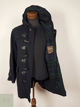 Abrigo Montgomery lana hombre Azul Talla LXL NOS - AP189