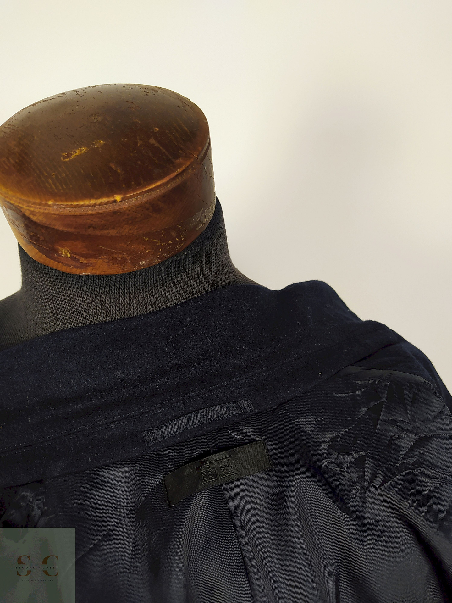 Abrigo lana hombre premium Azul Talla M Uniqlo - AP190 4