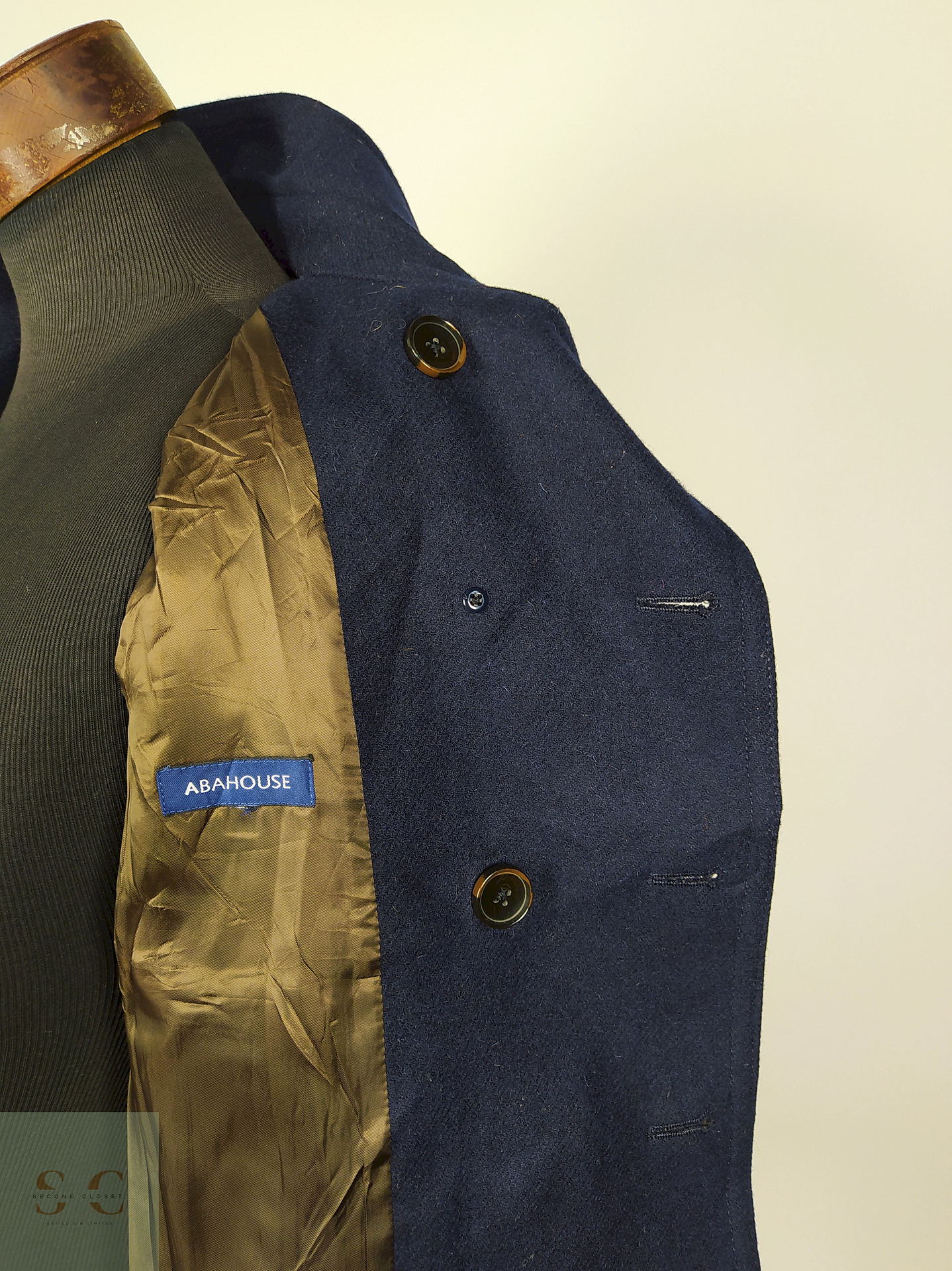 Abrigo Marinero lana Azul Talla XS Abahouse - AP196 4