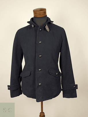 Abrigo corto lana hombre Azul TALLA M PLUS ONE - AP287