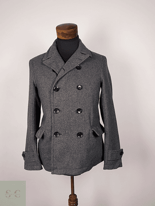 Abrigo Marinero lana hombre Plomo TALLA S - AP338