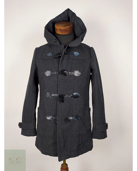 Abrigo mujer Montgomery lana premium Plomo TALLA SM Nicole - AP341
