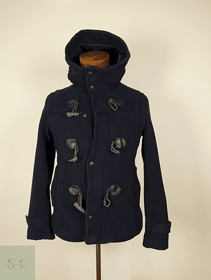 Abrigo Montgomery lana hombre premium Azul TALLA XS Haré - AP344