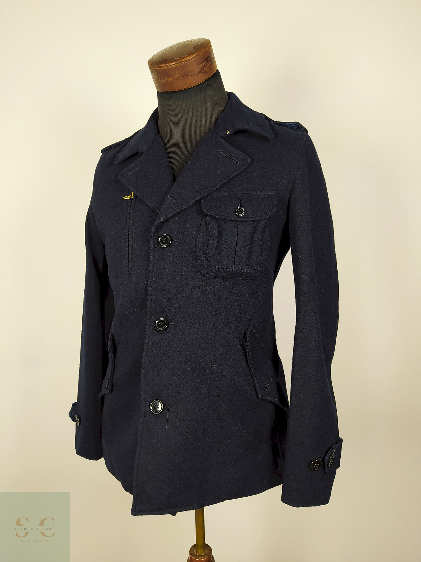 Chaqueta pura lana premium hombre AZUL TALLA XS SIMPLICITY - AP289 2