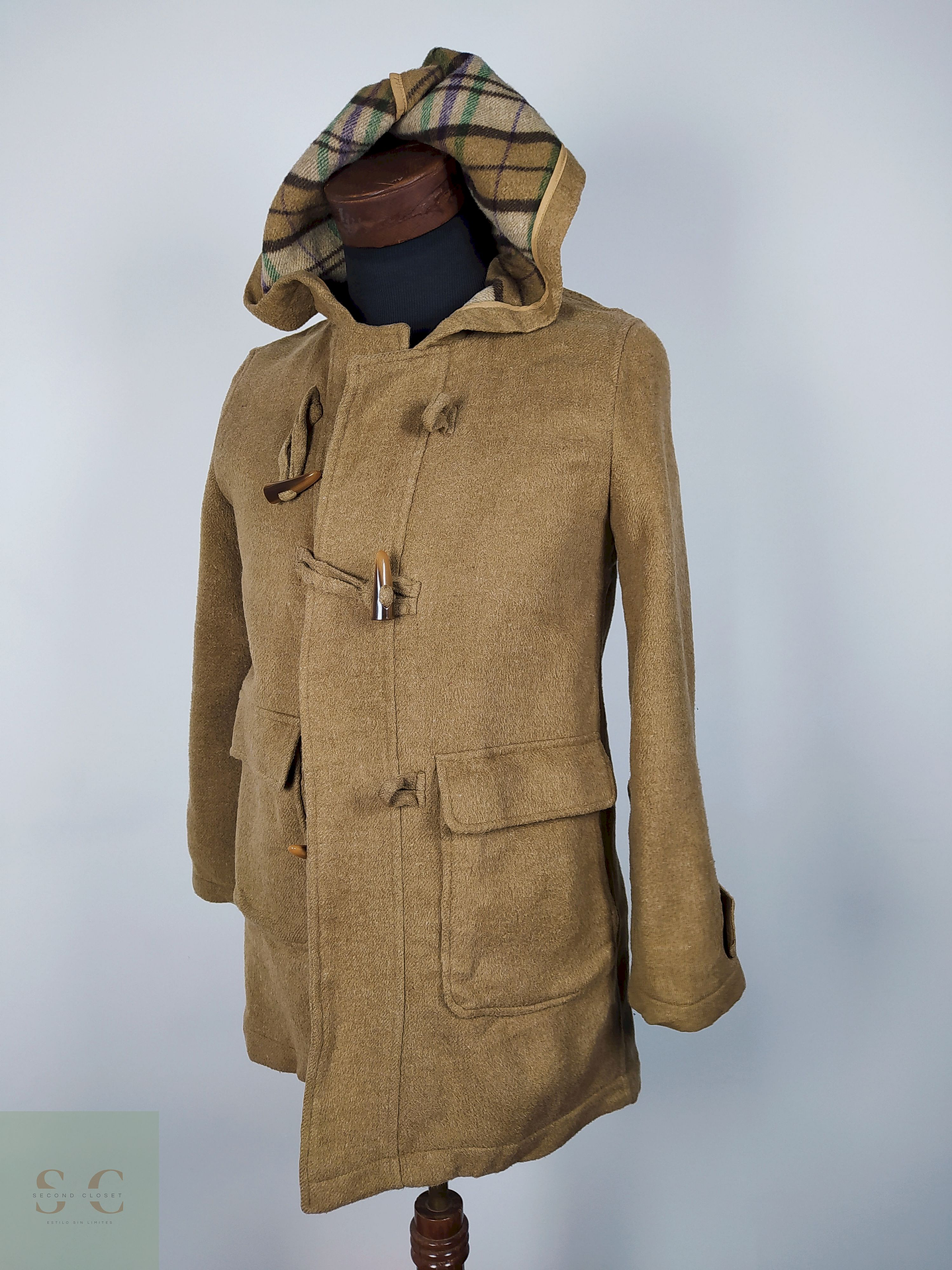 Abrigo Montgomery Camel TALLA XS LASERAVE - AP294 2