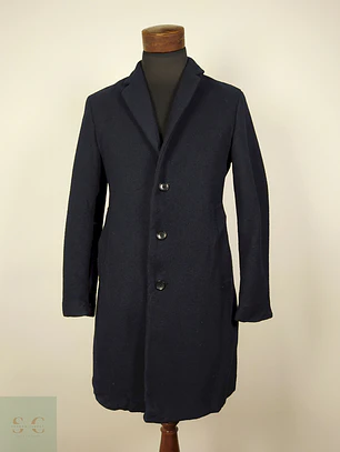 Abrigo Japonés Semi Formal Slim Fit Rageblue Azul – TALLA M