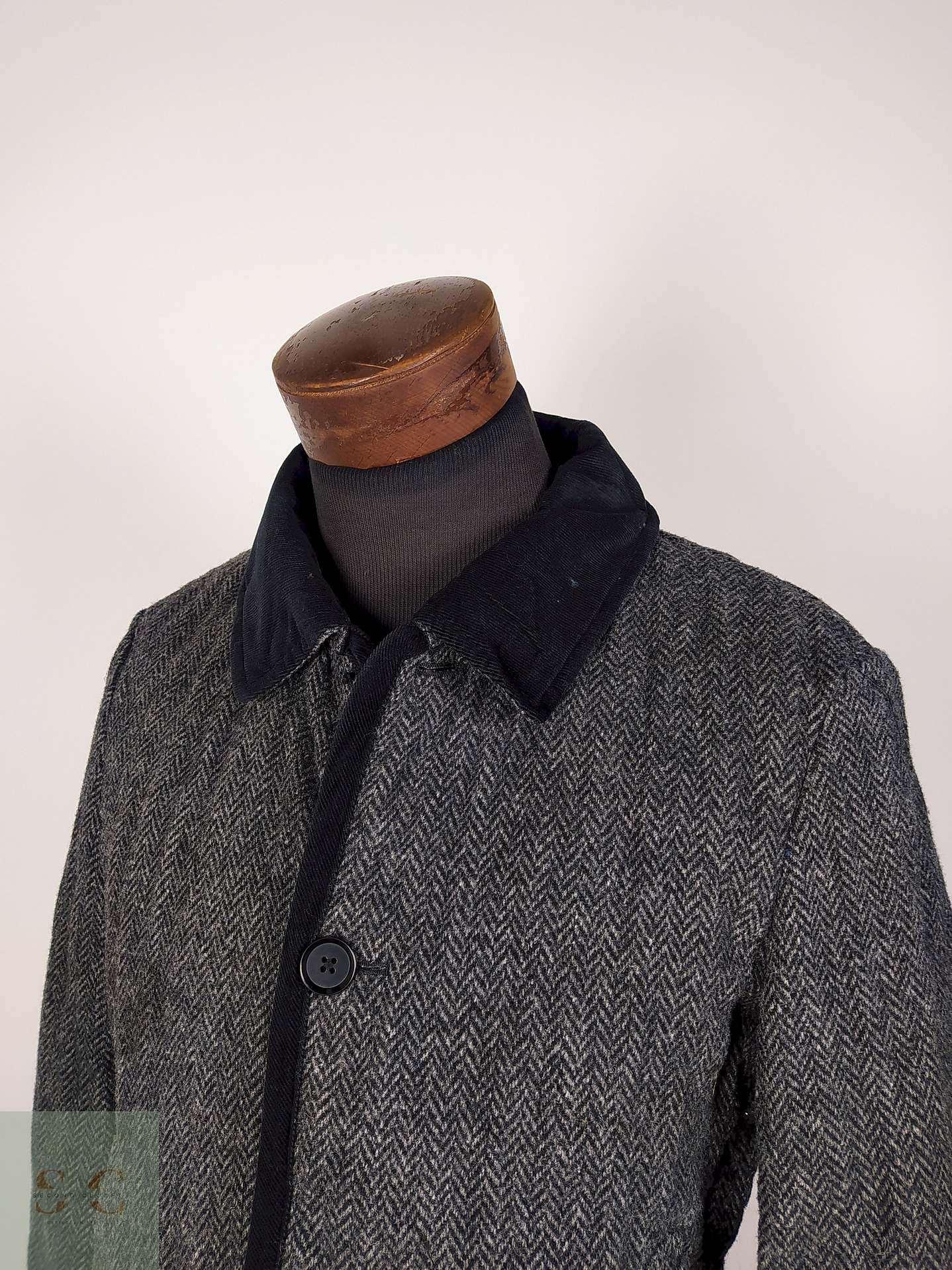 Chaqueta lana tweed hombre plomo TALLA M GLOBAL WORK - AP288 3
