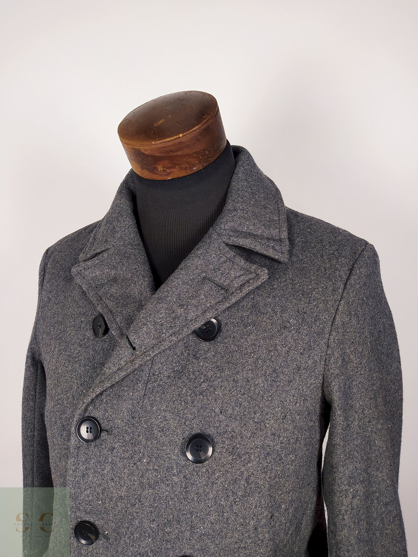 Abrigo Marinero lana hombre Plomo TALLA S - AP338 3