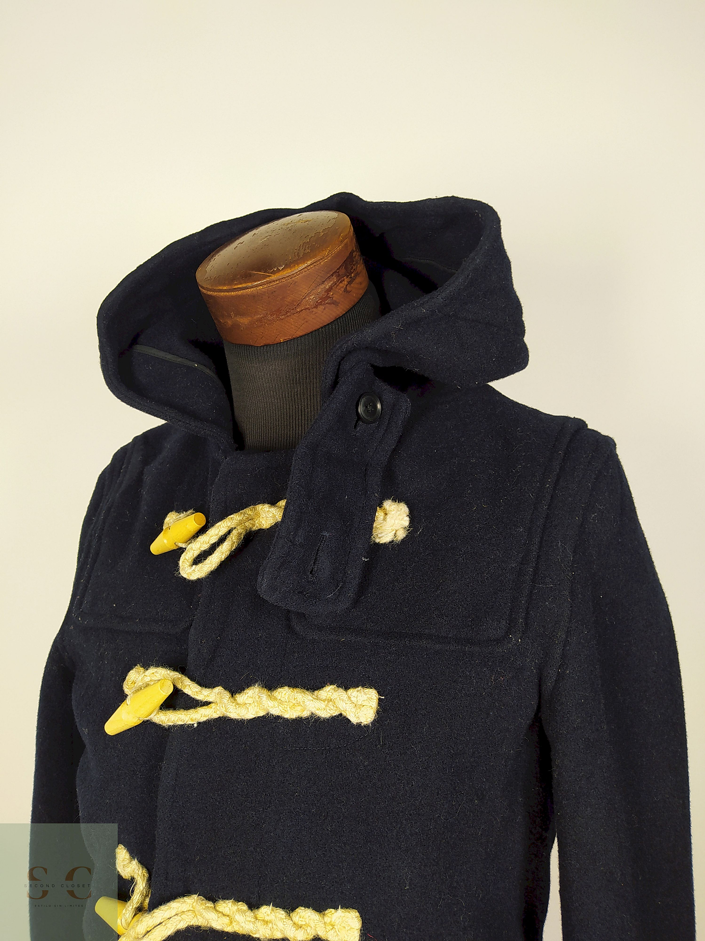 Abrigo Montgomery lana hombre premium AZUL Talla S MONTGOMERY - AP295 3