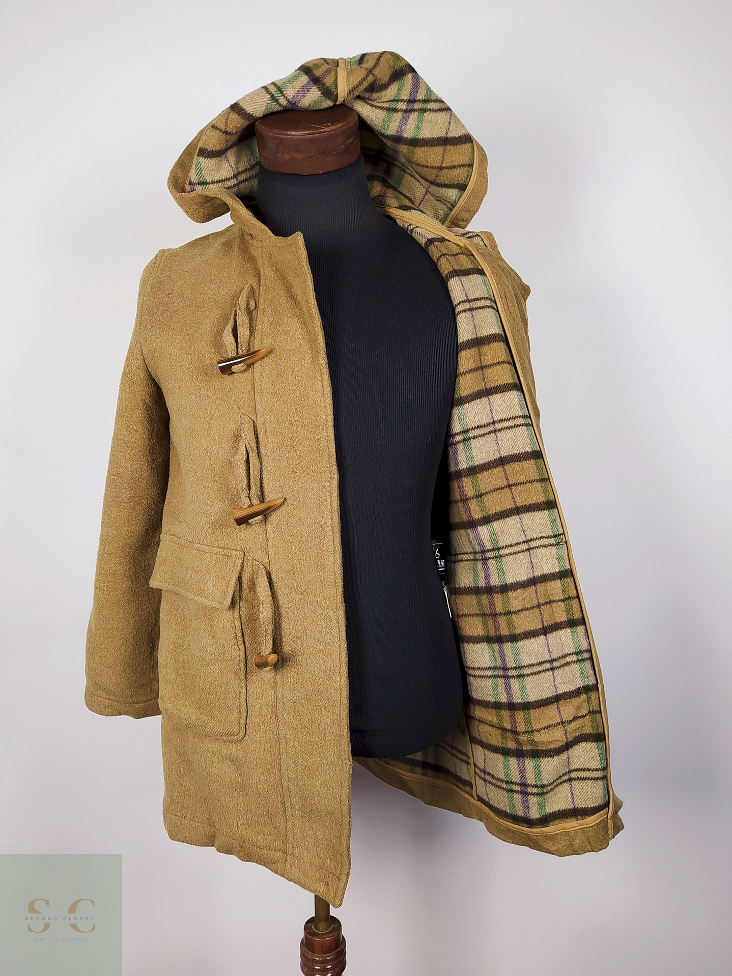 Abrigo Montgomery Camel TALLA XS LASERAVE - AP294 4