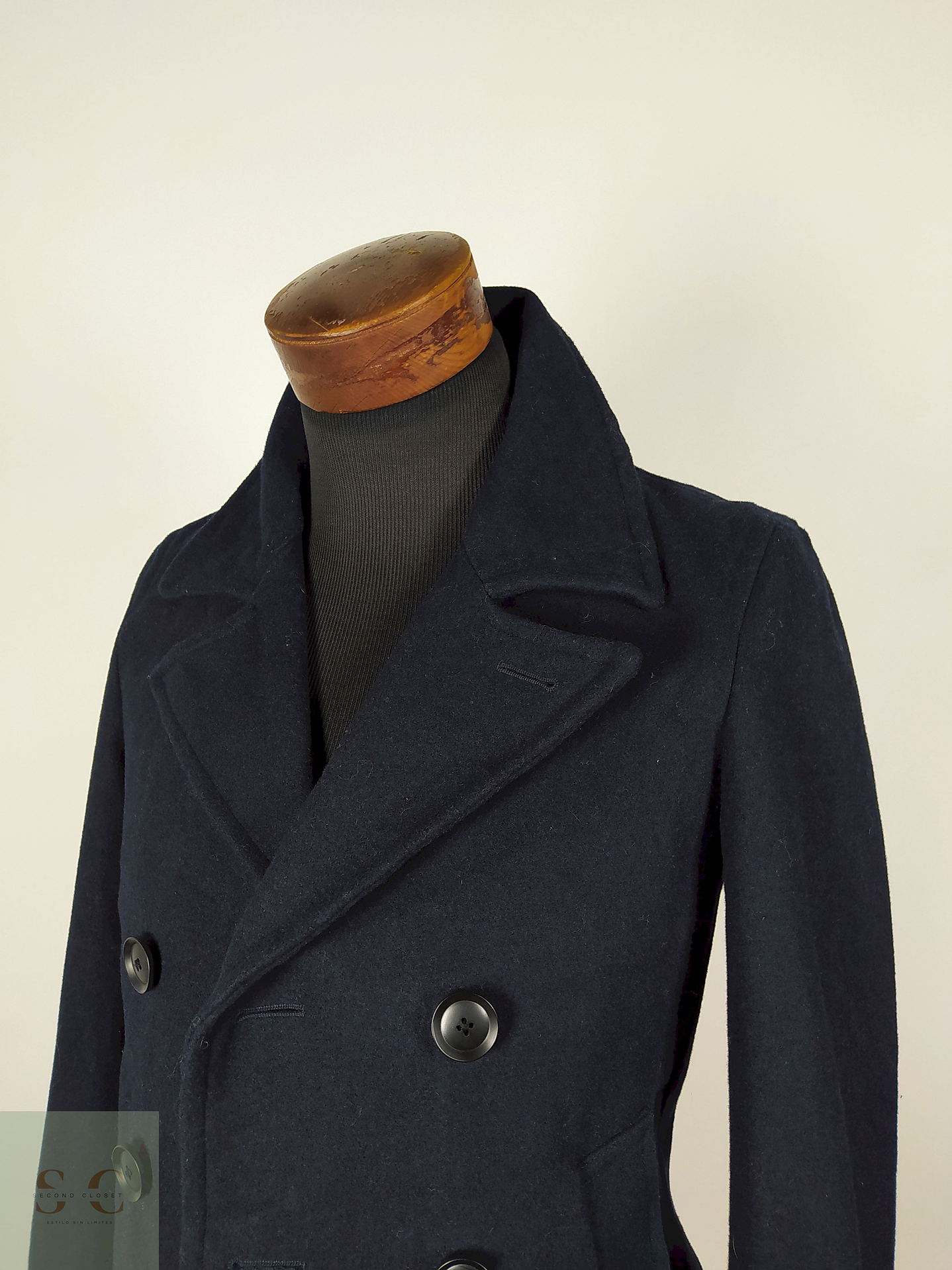 Abrigo Marinero lana hombre premium Azul TALLA XS Rageblue - AP249 3