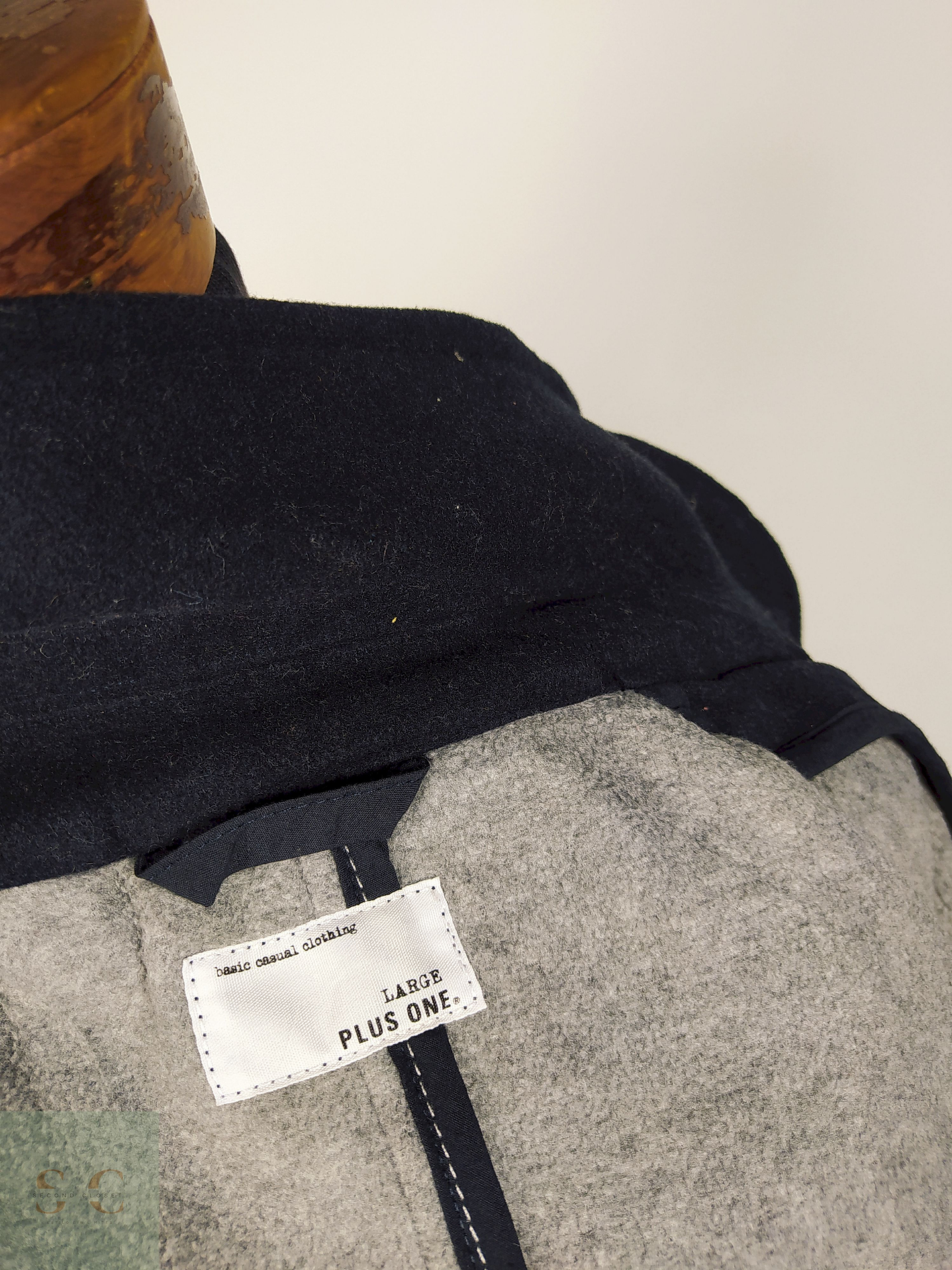 Abrigo corto lana hombre Azul TALLA M PLUS ONE - AP287 5