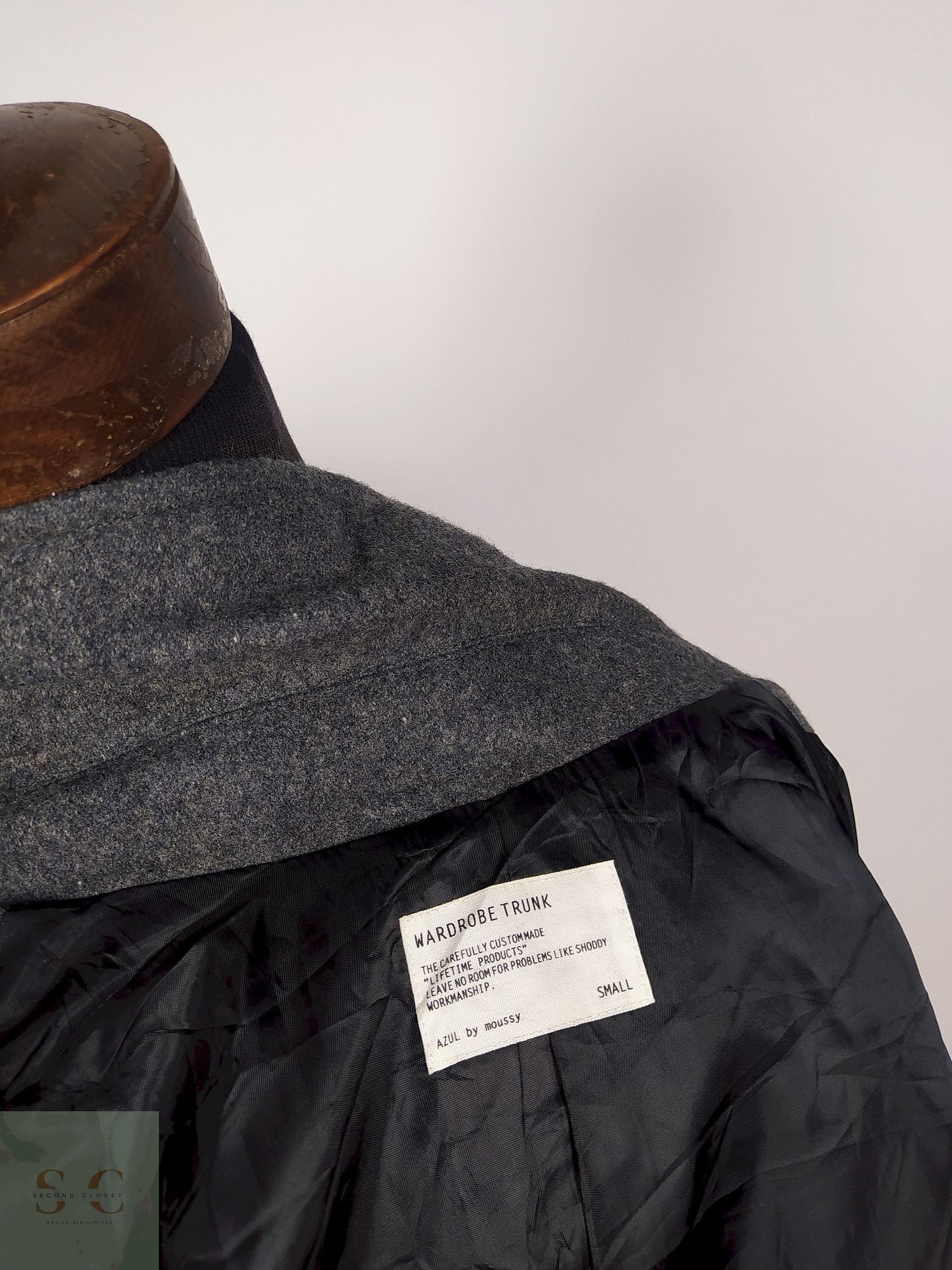 Abrigo Marinero lana hombre Plomo TALLA S - AP338 5