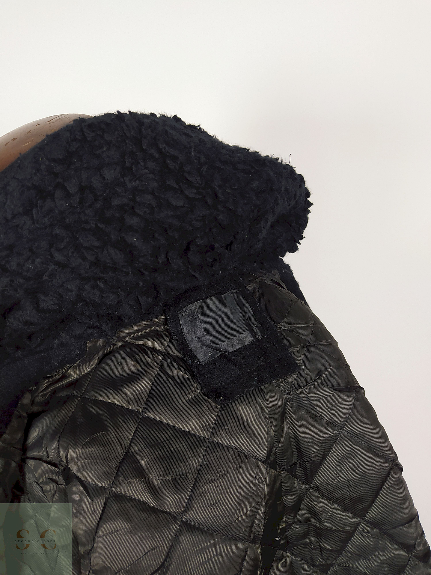 Abrigo Montgomery pura lana hombre premium Negro TALLA XS-S OURET - AP242 5