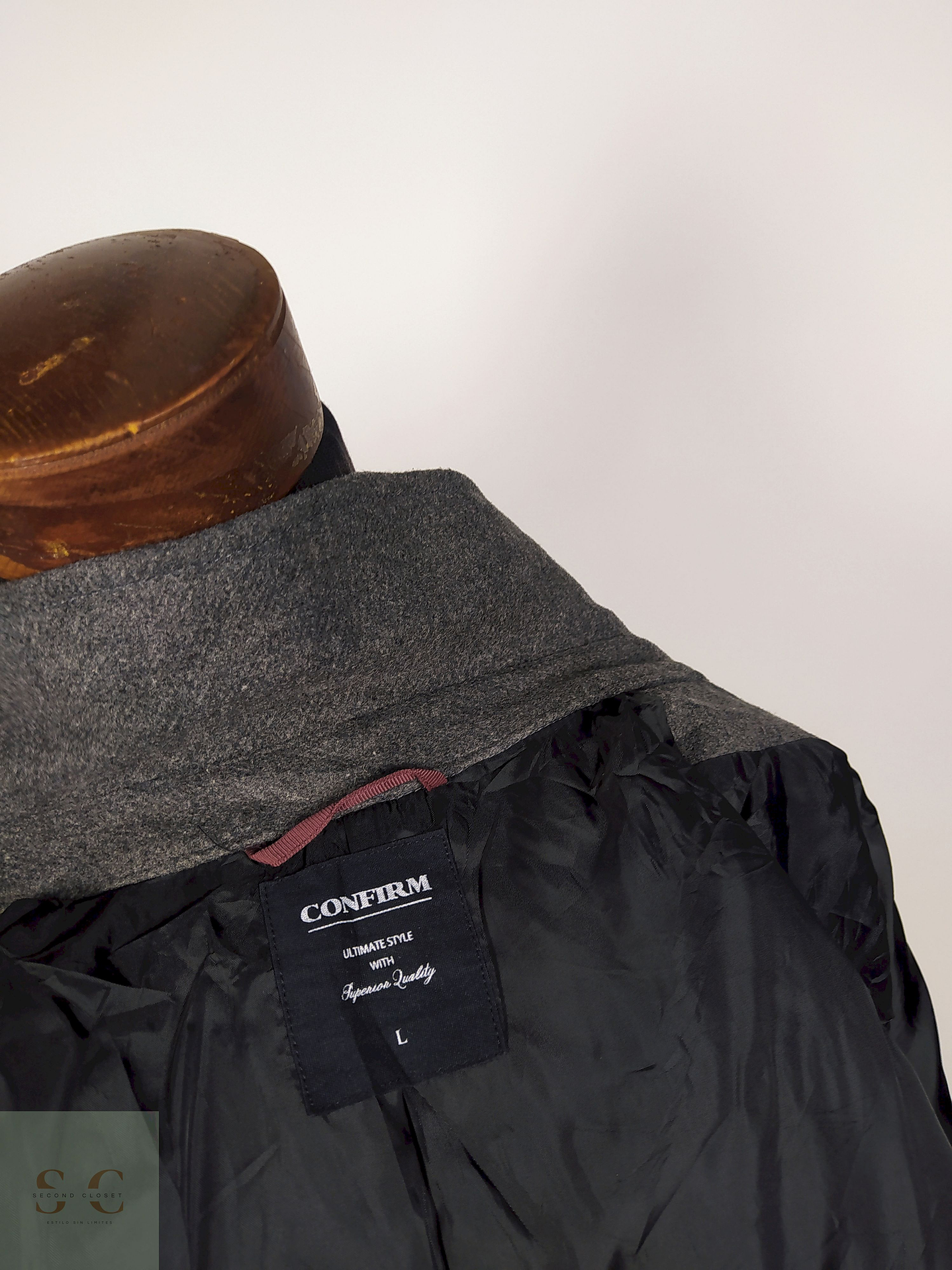 Abrigo Marinero lana hombre premium Plomo TALLA XS CONFIRM - AP340 5