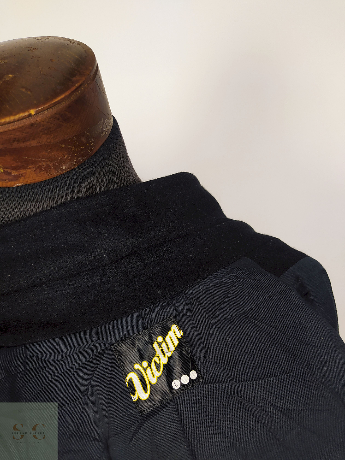 Abrigo Marinero lana hombre premium Negro TALLA XS Victim - AP345 5