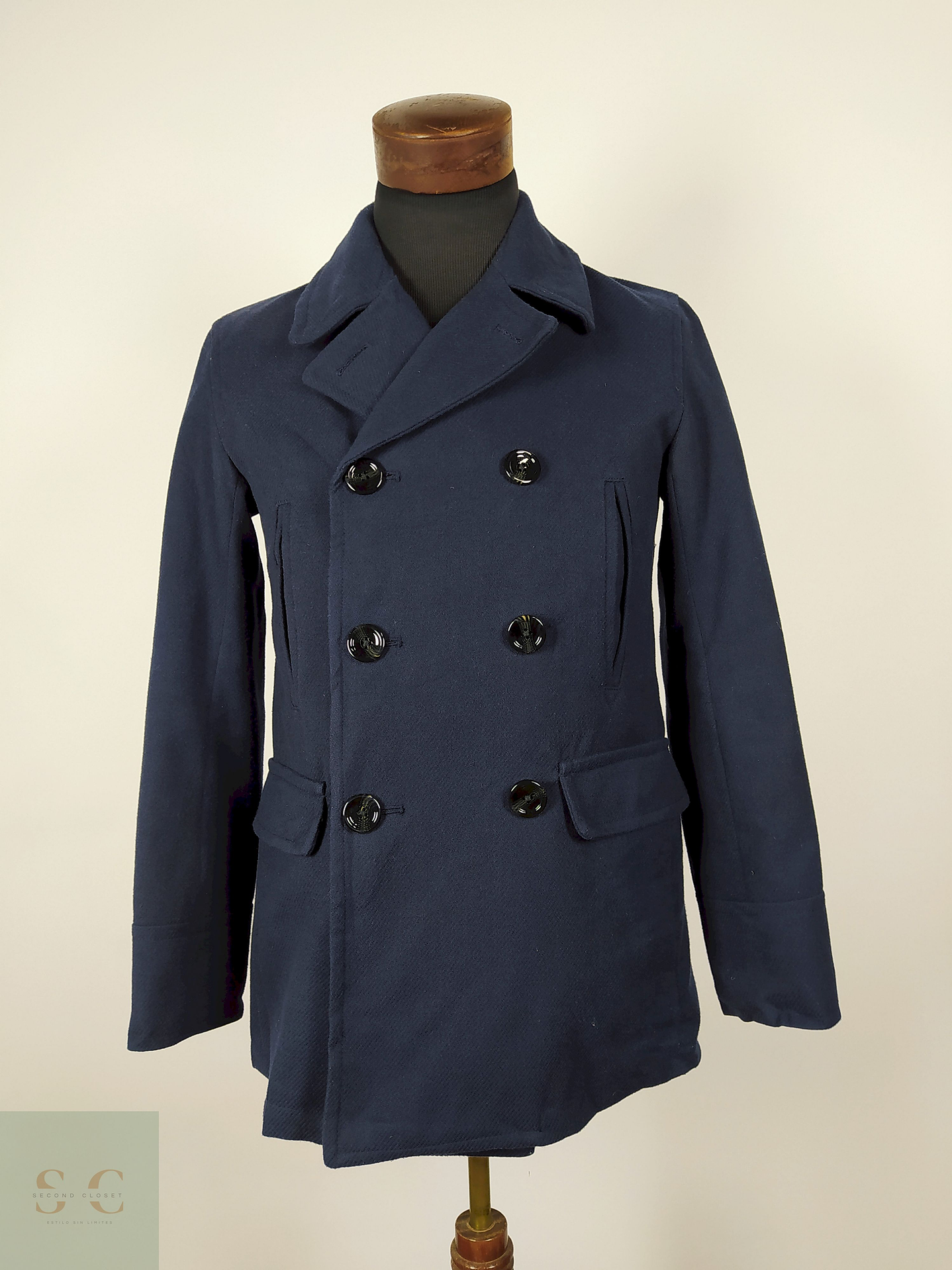 Abrigo Marinero hombre Azul TALLA XS GU - AP252 1