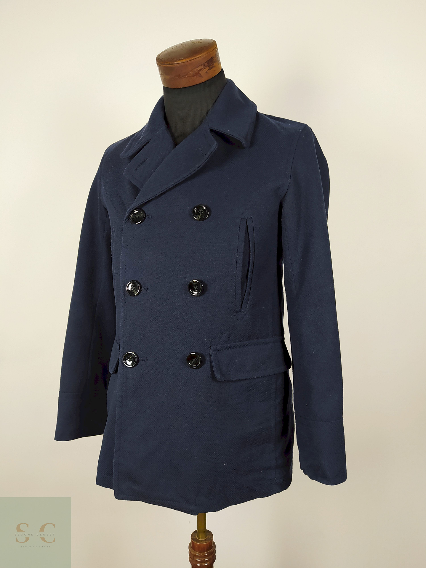 Abrigo Marinero hombre Azul TALLA XS GU - AP252 2