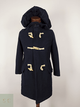 Abrigo Montgomery lana mujer premium Azul TALLA SM ungrid - AP257