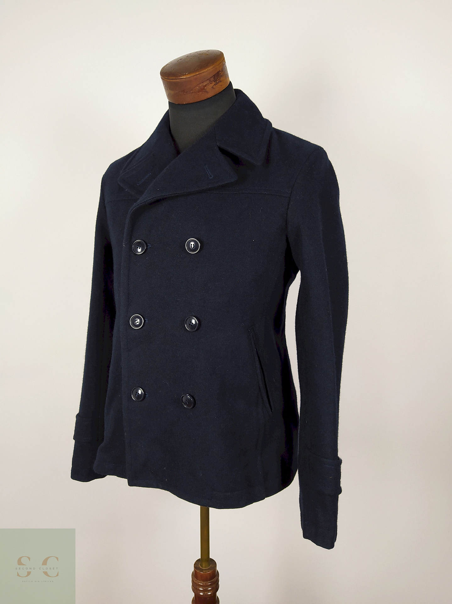 Abrigo Marinero lana hombre premium Azul TALLE S RATTLE TRAP - AP255 2